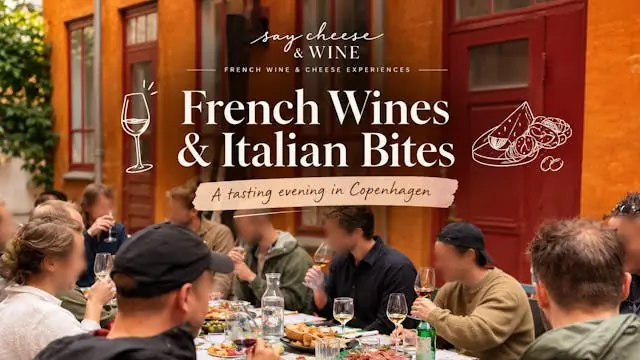 Tasting of French Wines & Italian Bites — La trinacria / Taste of sicily, Copenhagen