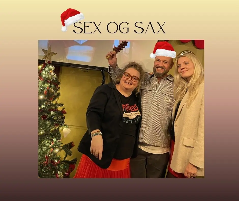 Sex og sax juleedition — Hjortshøj Kombi-bibliotek, Hjortshøj