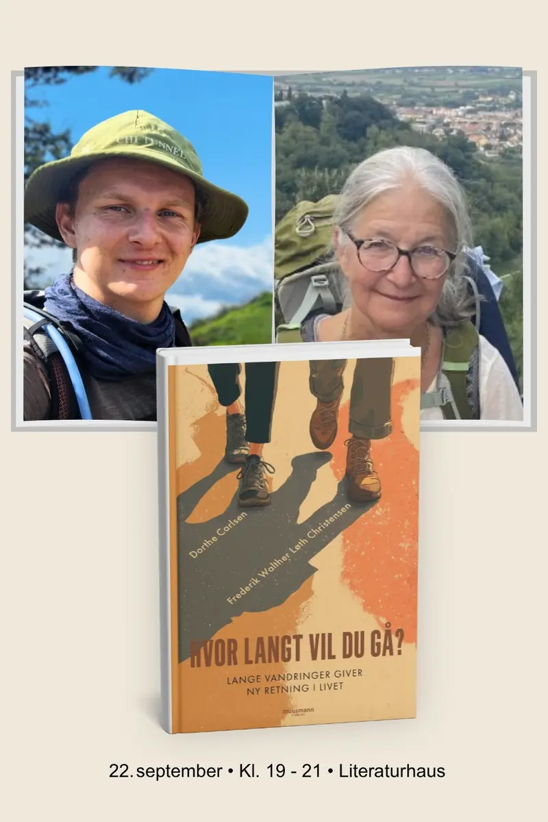 Hvor langt vil du gå? – vin, vandring og bogsignering (Kopi) — LiteraturHaus, København