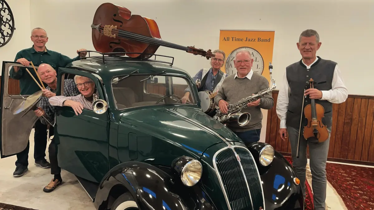 Frokostjazz 19. september All Time Jazz Band — Pakhuset Odder, Odder