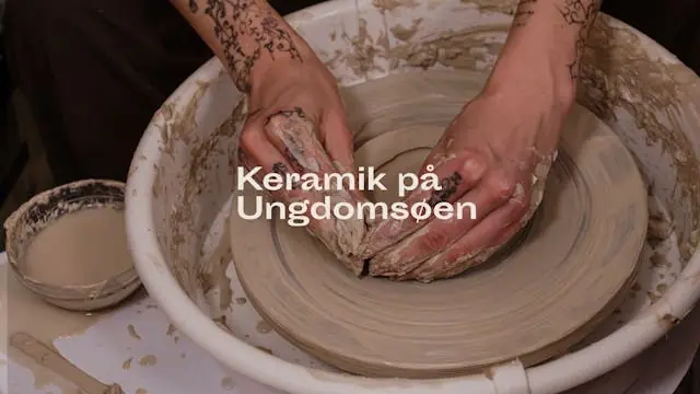 Keramik på Ungdomsøen — Ungdomsøen (Middelgrundsfortet), København