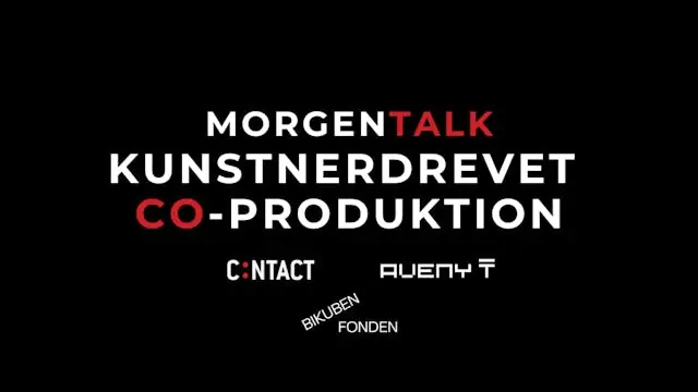 MorgenTalk: Launch af 'Kunstnerdrevet co-produktion' — Edison-scenen, Frederiksberg