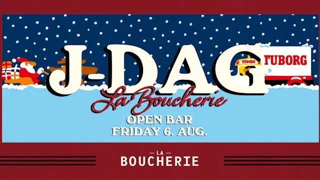 J-Dag X La Boucherie // 06/11/2026 — La Boucherie, Copenhagen