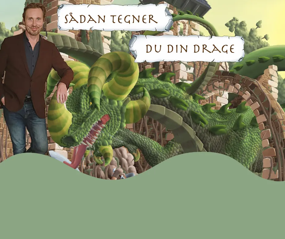 How to Draw Your Dragon - Workshop with Jon Kabell — Nørrebro Bibliotek, Copenhagen