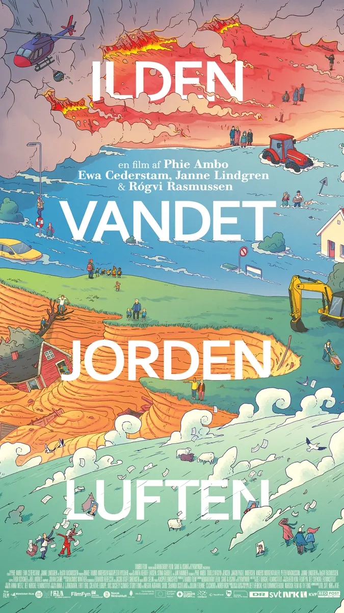 Ilden, Vandet, Jorden, Luften — Sorø Bibliotek, Sorø