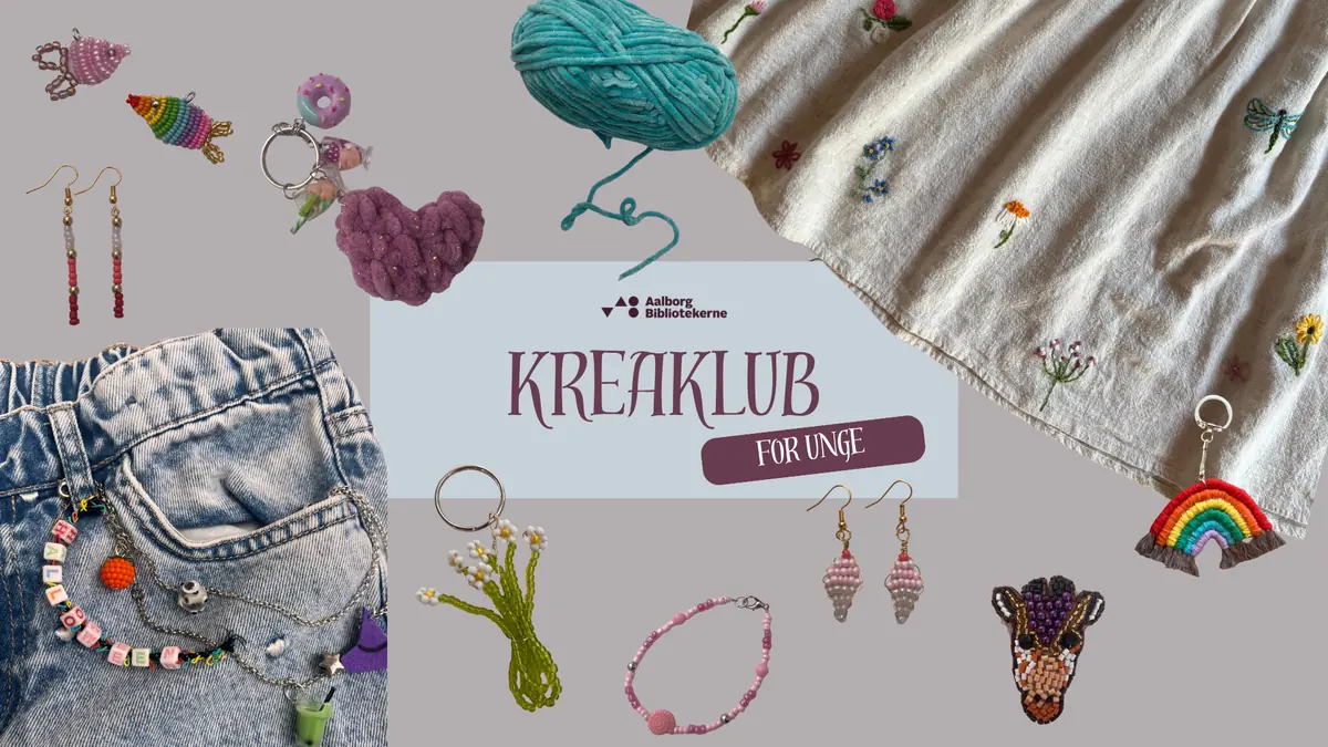 KreaKlub: Bag Charms, Bracelets & Keychains · Vodskov Bibliotek, Vodskov