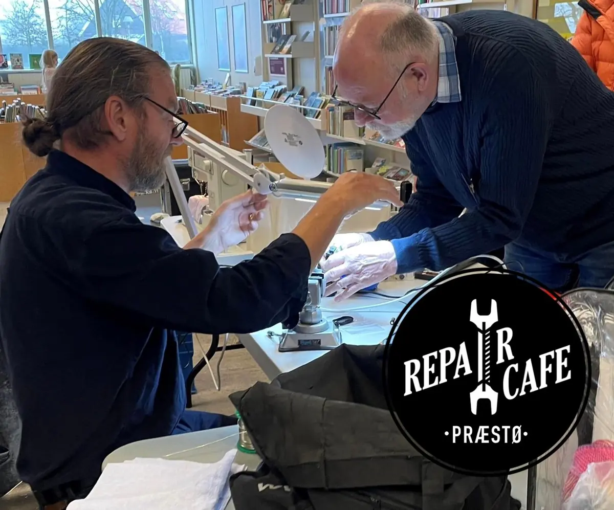 Repair Café Præstø — Støberihallerne - Præstø Bibliotek og Borgerservice, Præstø
