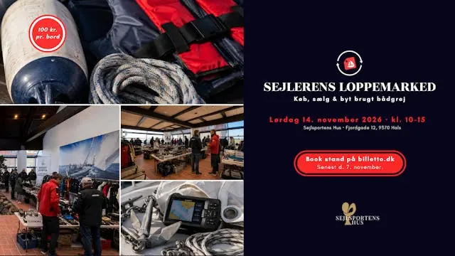 Sejlerens Loppemarked — Sejlsportens Hus, Hals