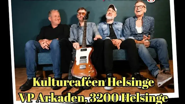 NostalGAStisk "Kim Larsen / Gasolin Evening" · Kulturcaféen i Helsinge, Helsinge