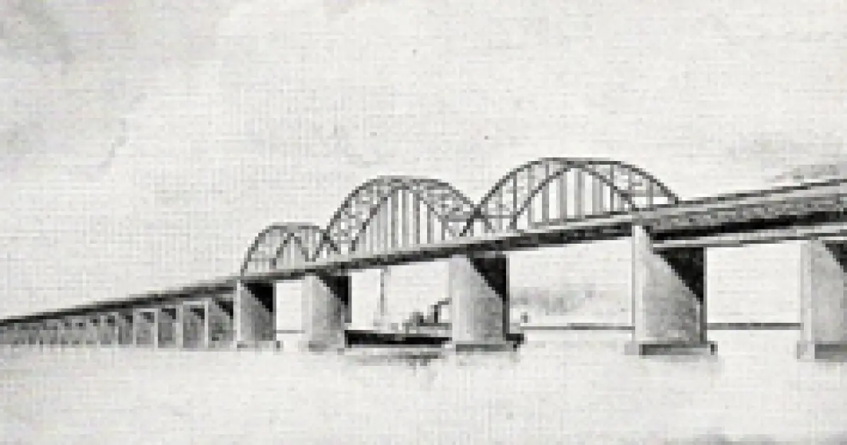 Die alte Storstrøm-Brücke — Vordingborg Bibliotek, Vordingborg