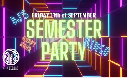 Semester Party · Studenterhuset, Copenhagen