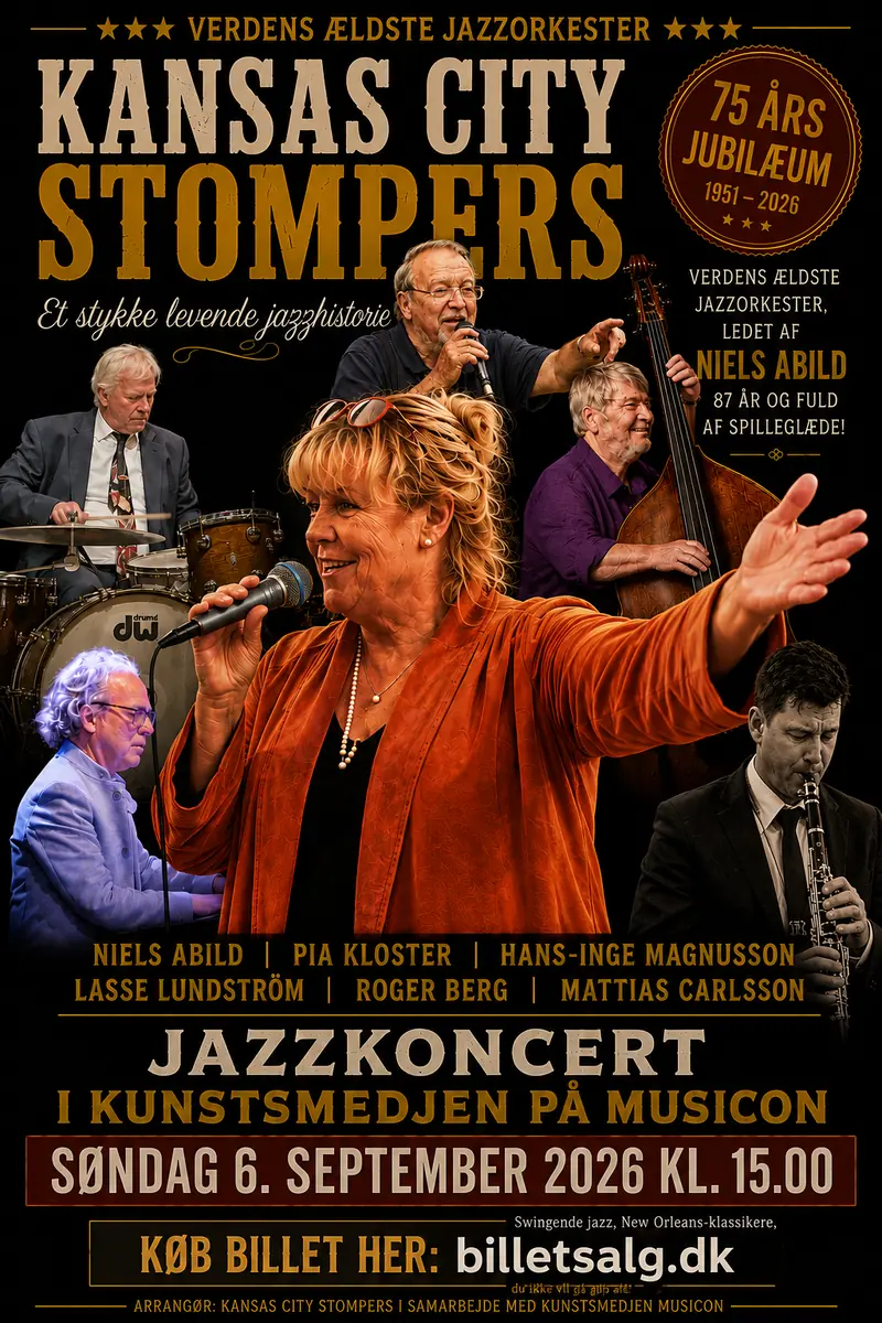 Kansas City Stompers · KunstSmedjen på Musicon, Roskilde