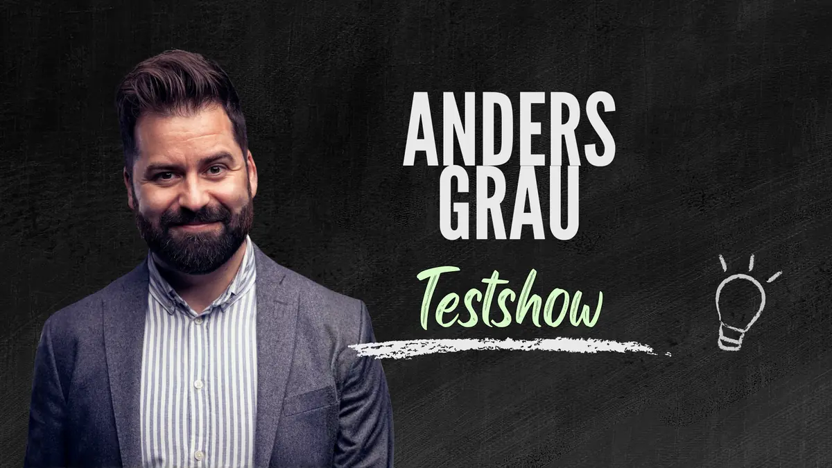 Андерс Грау - Testshow · Knock Knock Comedy Club, Копенгаген