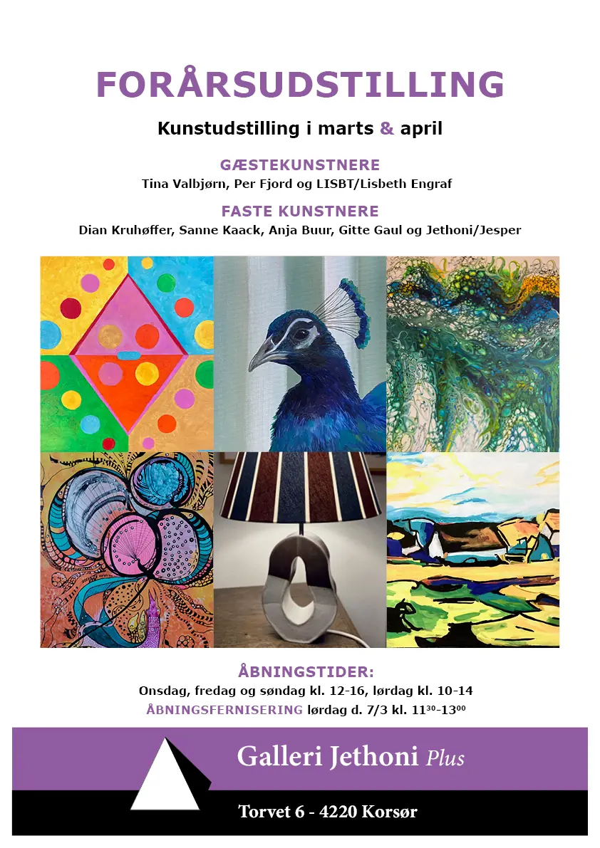 Spring Exhibition - Opening Reception · Galleri Jethoni Plus, Korsør