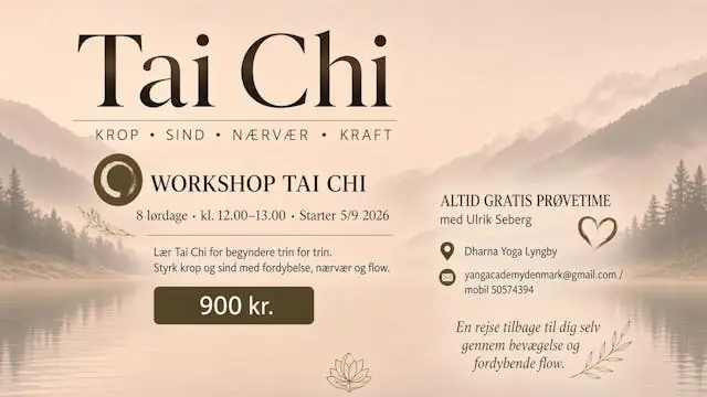 Taichi for Beginners · Dharmahuset, Kongens Lyngby