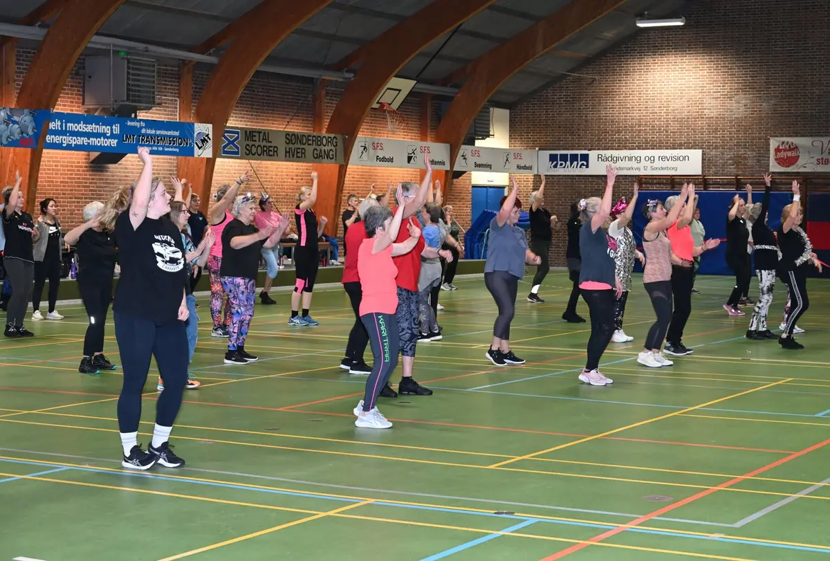 Dansemosaik — Ahlmannsparken, BHJ-salen, Gråsten