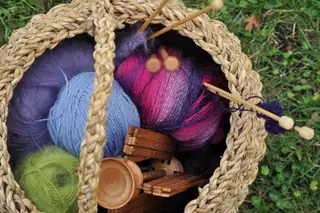 Knitting Reading Session at the Library