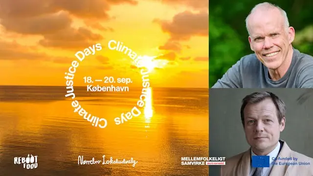 Bill McKibben & Rune Lykkeberg - Über Hoffnung, Handeln und die Kraft der Sonne · Mellemfolkeligt Samvirke, Kopenhagen