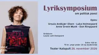 Kan poesien flytte verden? - symposium