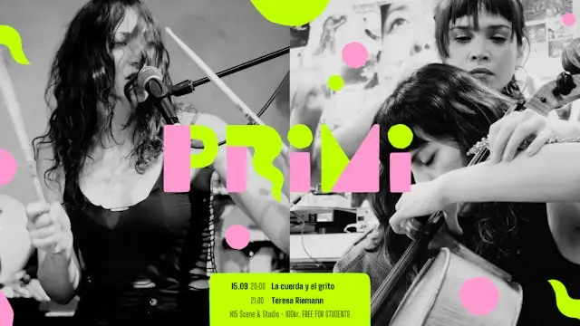 PRiMi: La Cuerda y el Grito • Teresa Riemann · H15 Cafeteria, Bar, Studio & Scene, Copenhagen