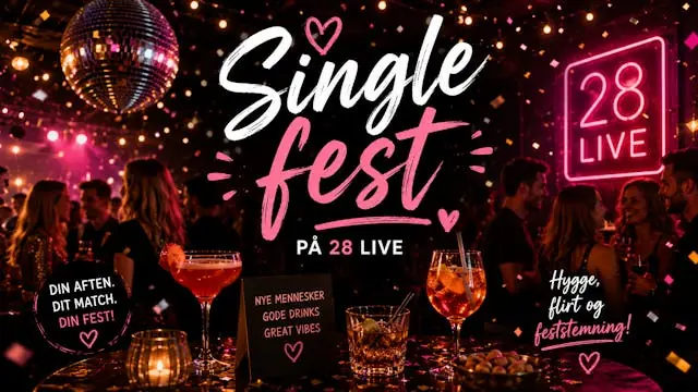 Single Party at 28 Live in Roskilde · 28 Live, Roskilde