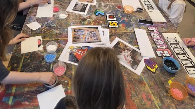 Bead Graffiti Workshop with OEPS · Københavns Museum, Copenhagen