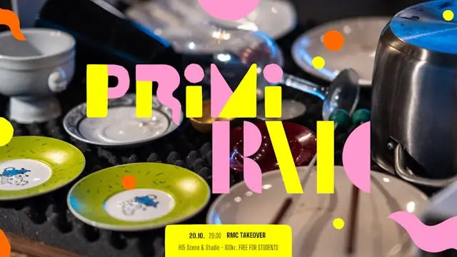 PRiMi x RMC · H15 Cafeteria, Bar, Studio & Scene, Copenhagen