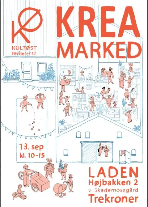 Krea-Marked i Laden · Laden ved Skademosegård, Roskilde