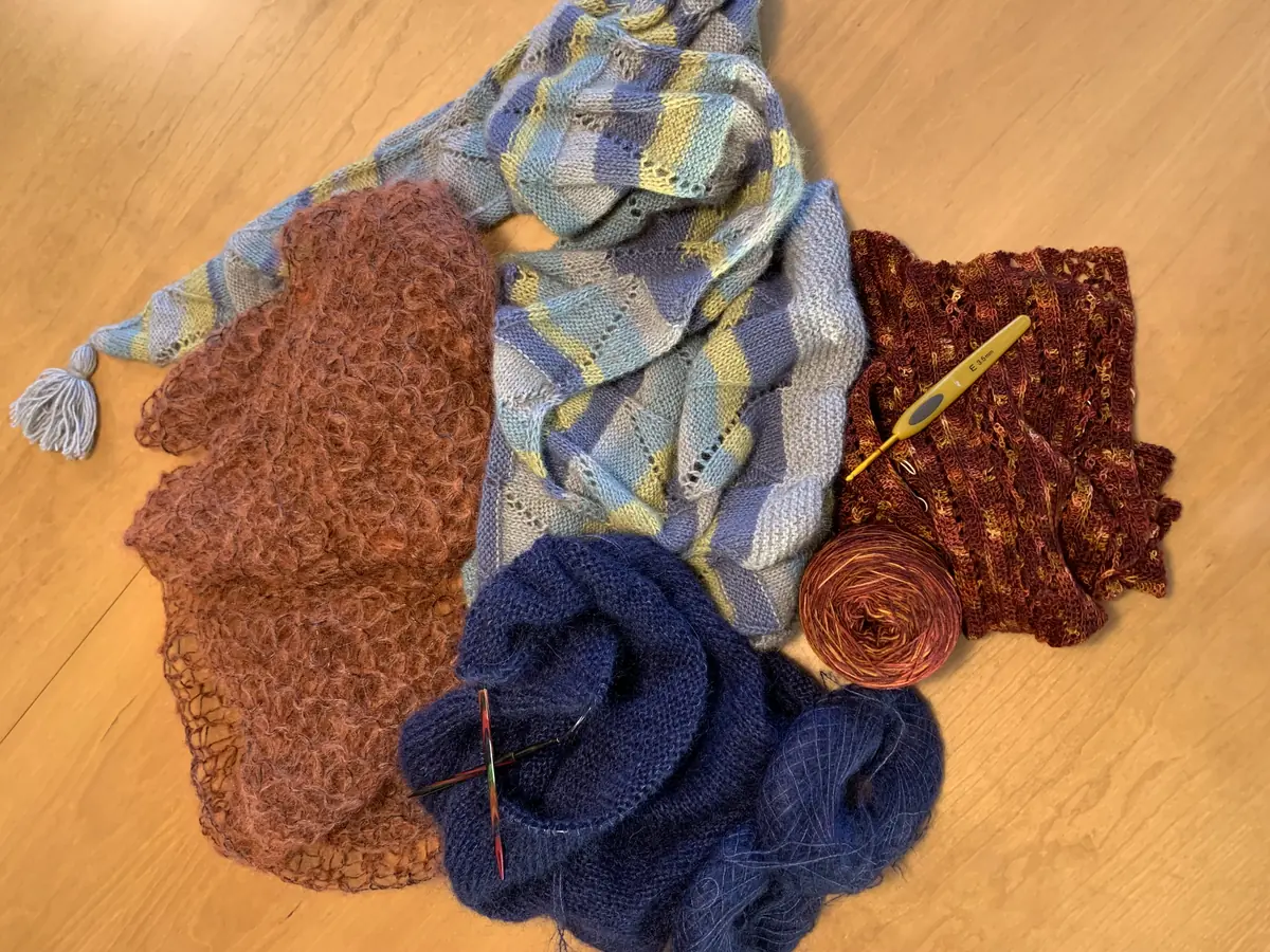 Knitting Café at Stoholm Library — Stoholm Bibliotek, Stoholm Jyll