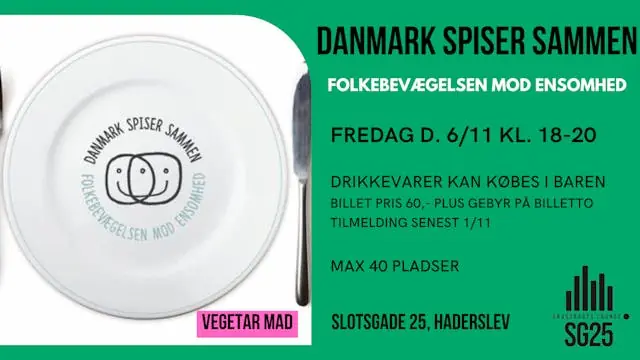 Denmark Eats Together | SG25 Haderslev · SG25, Haderslev