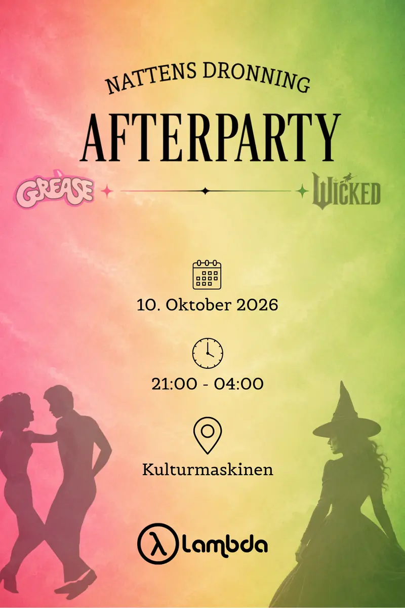 Nattens Dronning Afterparty · Kulturmaskinen, Odense