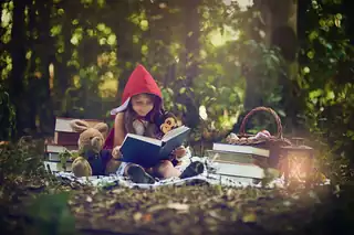 Kun for børnehaver: "Højtlæsning på biblioteket" fra 4 år