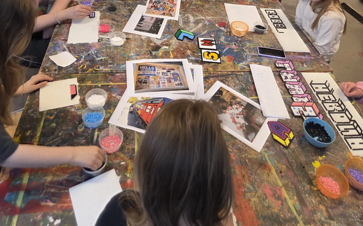 Pearl Graffiti Workshop with Street Art Duo OEPS Crew · Københavns Museum, Copenhagen
