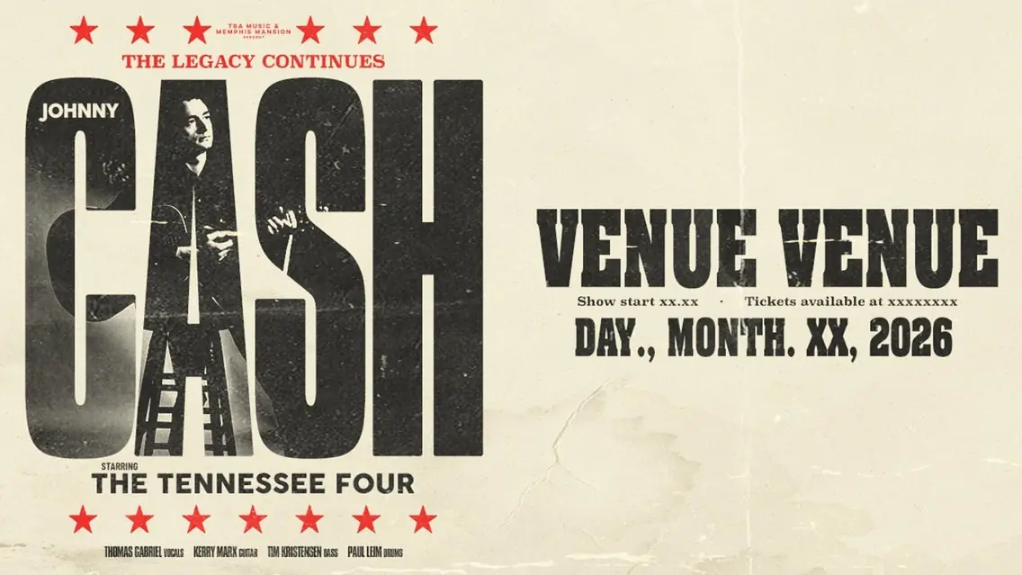 Johnny Cash – The Legacy Continues · Vendelbohus, Hjørring