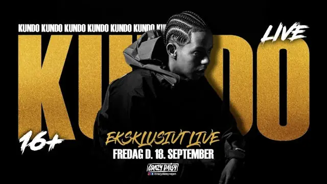 KUNDO LIVE // 18 сентября // 16+ // Вейен · Crazy Daisy Vejen, Вайен