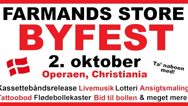 FARMAND - Release Party · Operaen Christiania, Copenhagen