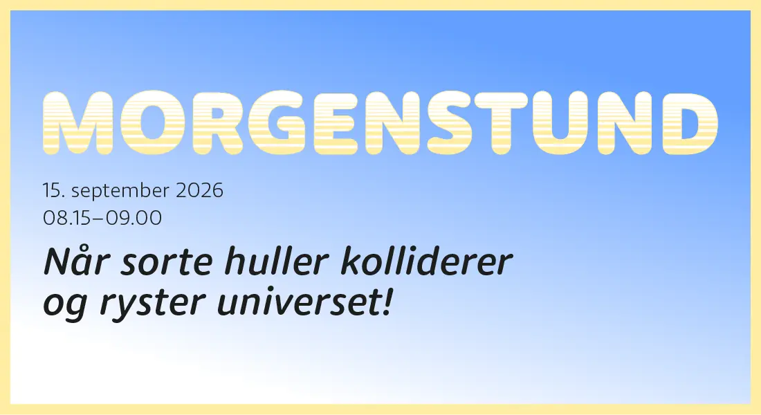 Morning Session: When Black Holes Collide and Shake the Universe! · Universitetsbiblioteket i Fiolstræde, Copenhagen