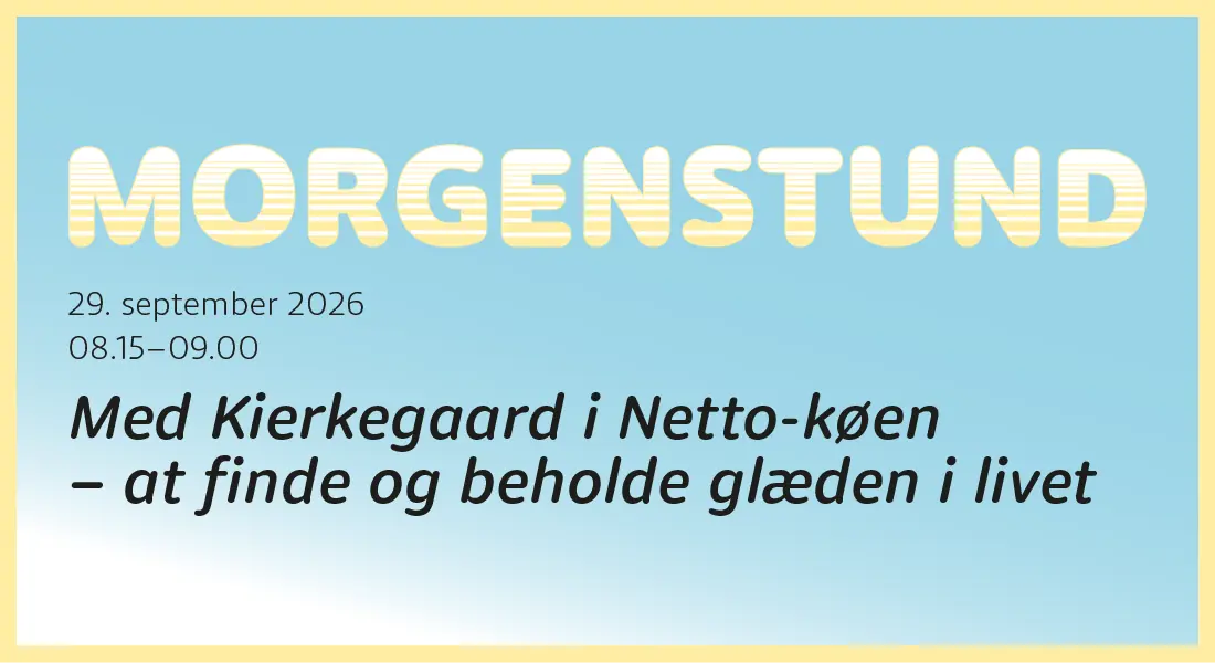 Morning Hour: With Kierkegaard in the Netto Queue · Universitetsbiblioteket i Fiolstræde, Copenhagen