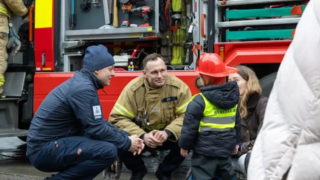 Open Fire Station Day for Daycare Centres at Hvidovre Fire Station · Hvidovre Brandstation, Hovedstadens Beredskab, Hvidovre