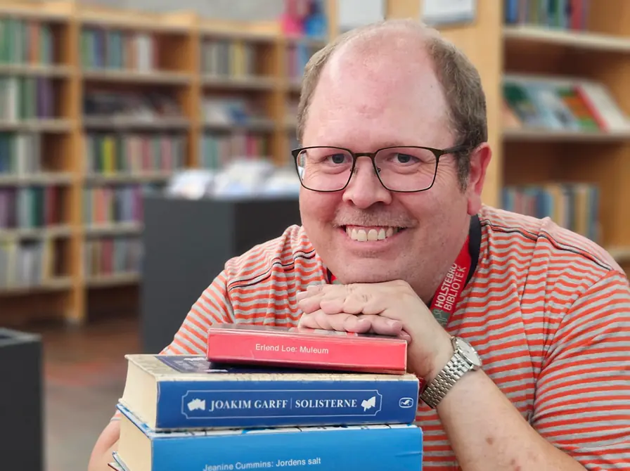 Højtlæsning for voksne i Vinderup · Vinderup Bibliotek, Vinderup