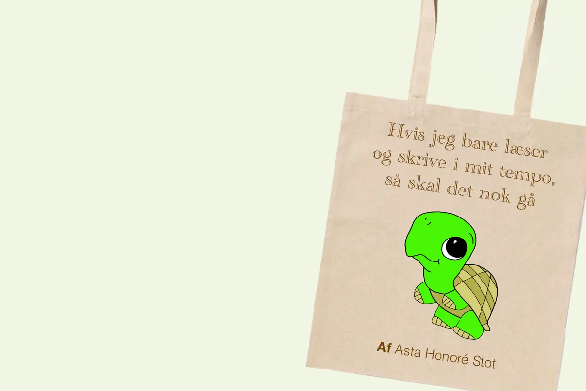 Quote and Tote Bag Workshop // Week 40 for Dyslexic Children · Børnebiblioteket i Bryggen, Vejle