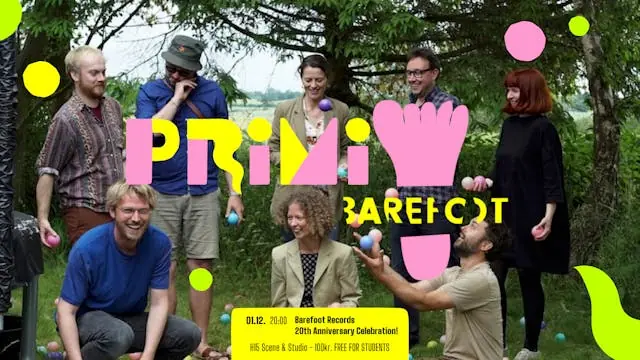 PRiMi: Barefoot Records - 20th Anniversary Celebration! · H15 Cafeteria, Bar, Studio & Scene, Copenhagen
