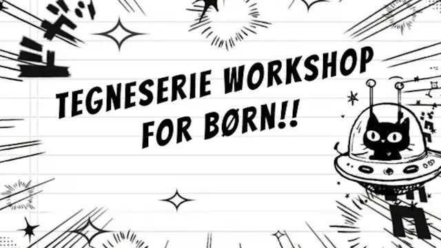 Comic Workshop for Children · ZIR Amager, Copenhagen