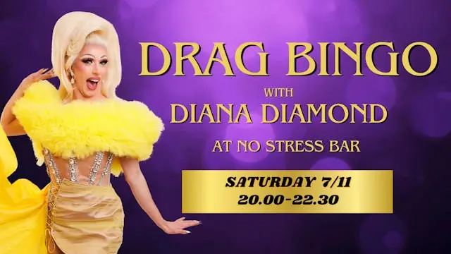 Drag Bingo at No Stress Bar CPH 7/11 · No Stress Bar, Copenhagen
