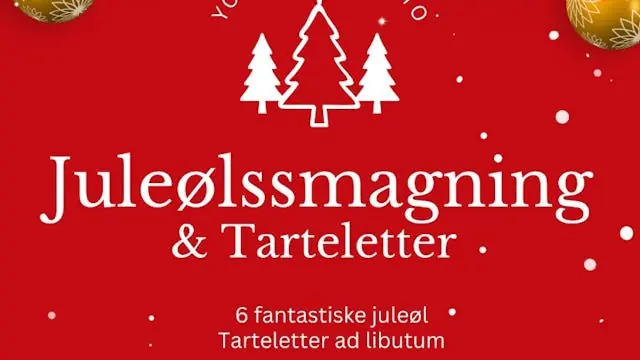 Tartelleter & Juleølsmagning — CoisBar, Sorø