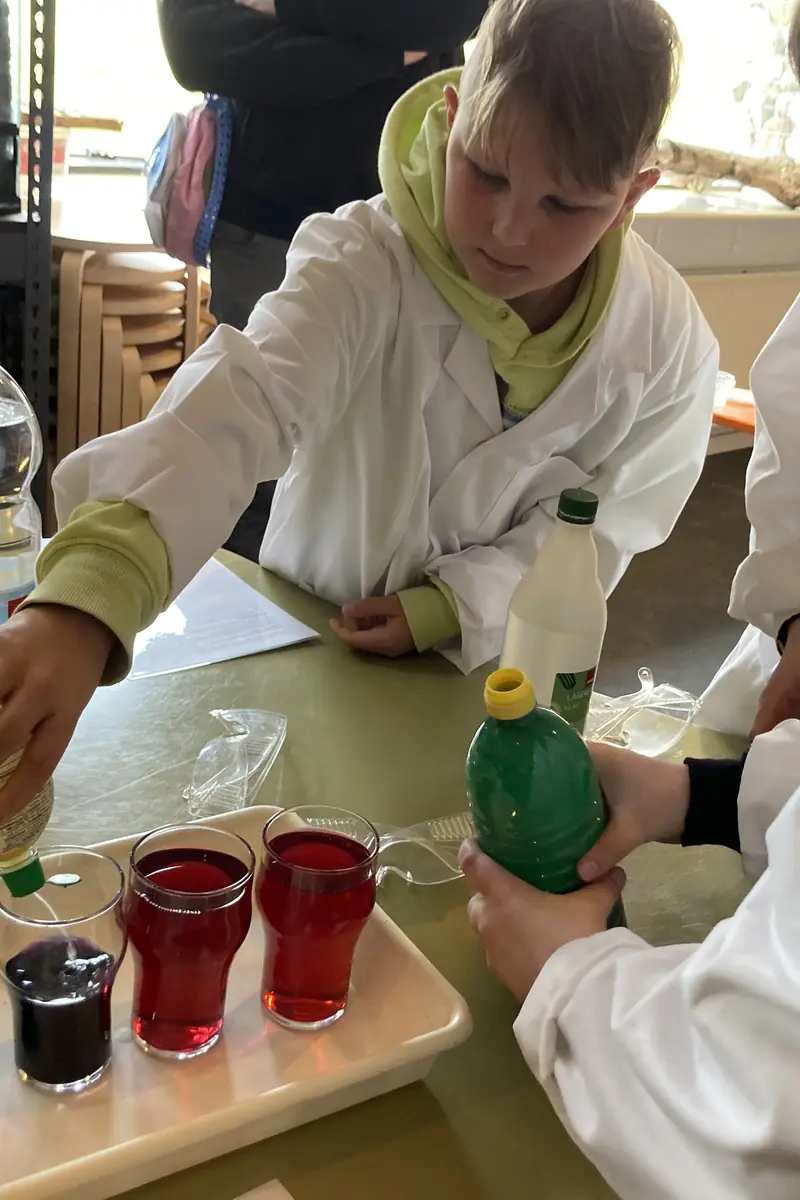 ScienceKlubben: Science Experiments in the Laboratory · NaturBornholm, Aakirkeby