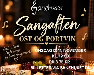 Community Singing, Cheese and Port Wine