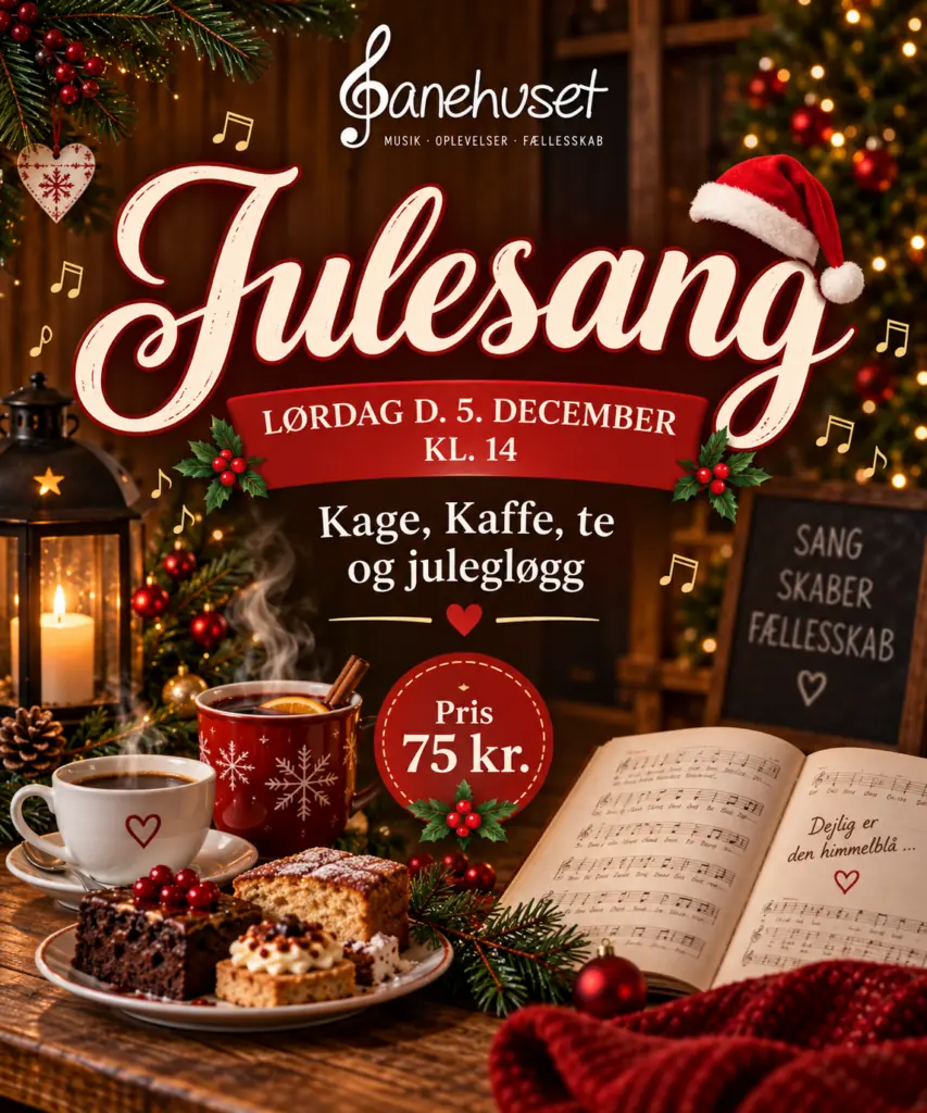 Christmas Singing at Banehuset 2026 · Banehuset, Sommersted