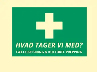 Hvad tager vi med?
