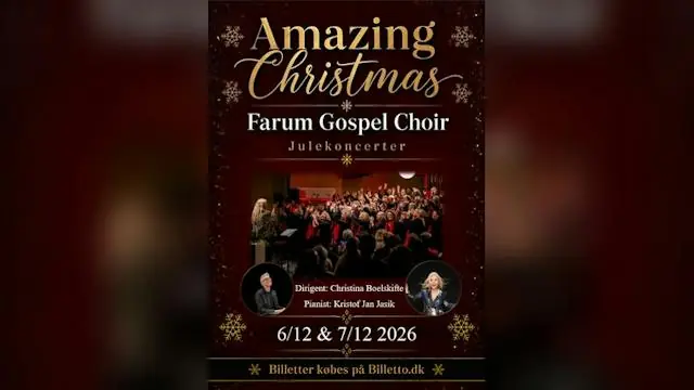 Julekoncert med Farum Gospel Choir — Stavnsholtkirken, Farum